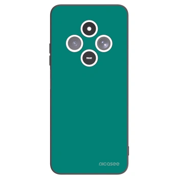 Picasee Xiaomi Redmi 14C Hülle - Schwarzes Silikon - Emerald Mist