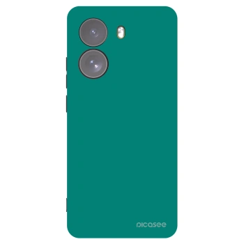 Picasee Xiaomi Poco X7 Hülle - Schwarzes Silikon - Emerald Mist