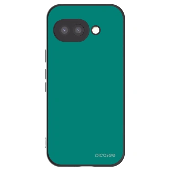 Picasee Google Pixel 9a Hülle - Schwarzes Silikon - Emerald Mist