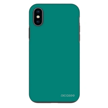 Hülle für Apple iPhone X/XS - Emerald Mist