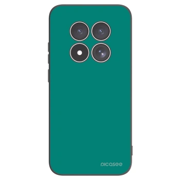 Picasee Xiaomi Redmi Note 15 Pro 4G Hülle - Schwarzes Silikon - Emerald Mist