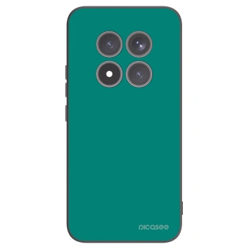 Picasee Xiaomi Redmi Note 15 Pro+ Hülle - Schwarzes Silikon - Emerald Mist