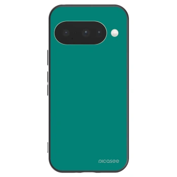 Picasee Google Pixel 10 Hülle - Schwarzes Silikon - Emerald Mist