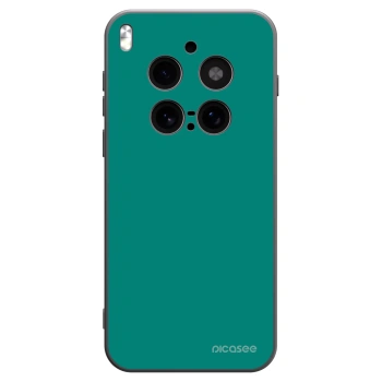 Picasee Vivo X300 Pro Hülle - Schwarzes Silikon - Emerald Mist