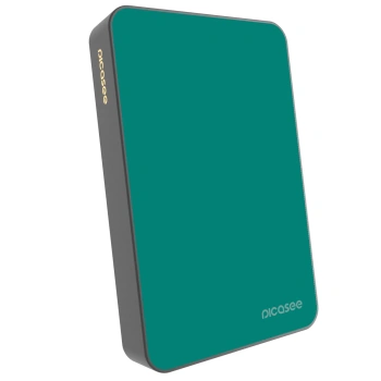 Picasee Powerbank mit MagSafe 10 000 mAh Grau - Emerald Mist