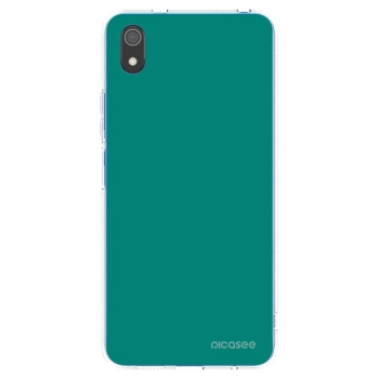 Picasee Xiaomi Redmi 7A Hülle - Transparentes Silikon - Emerald Mist