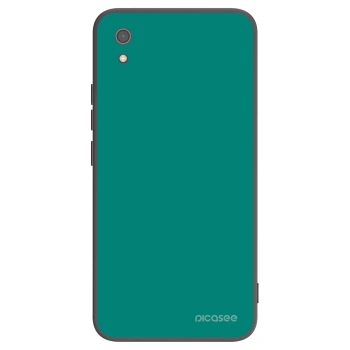 Picasee Xiaomi Redmi 7A Hülle - Schwarzes Silikon - Emerald Mist