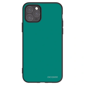 Picasee Apple iPhone 11 Pro Hülle - Schwarzes Silikon - Emerald Mist