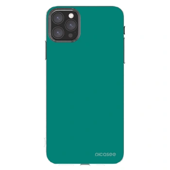 Picasee Apple iPhone 11 Pro Max Hülle - Transparentes Silikon - Emerald Mist