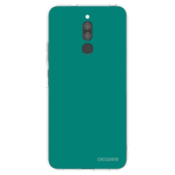 Picasee Xiaomi Redmi 8 Hülle - Transparentes Silikon - Emerald Mist