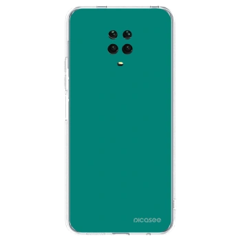 Picasee Xiaomi Redmi Note 9S Hülle - Transparentes Silikon - Emerald Mist