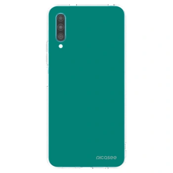 Picasee Samsung Galaxy A30s A307F Hülle - Transparentes Silikon - Emerald Mist