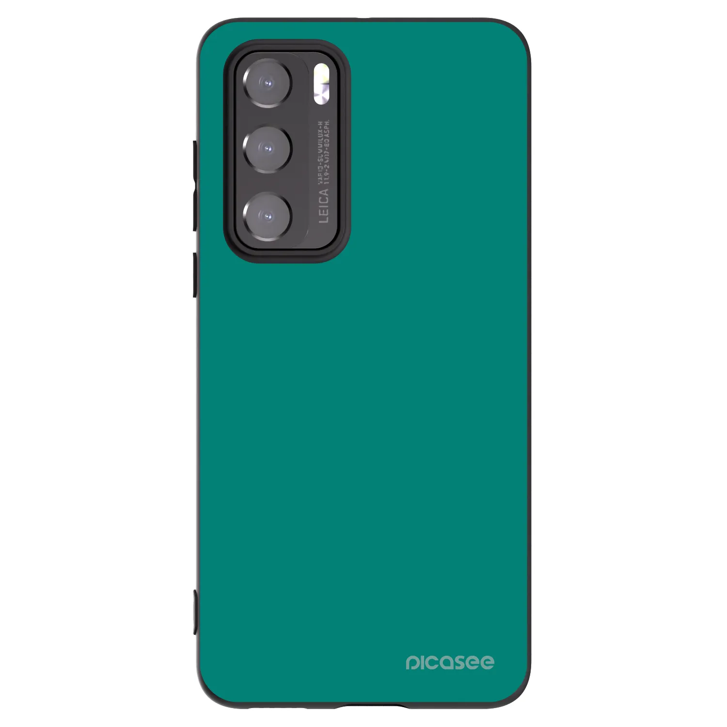 Picasee Huawei P40 Hülle - Schwarzes Silikon - Emerald Mist