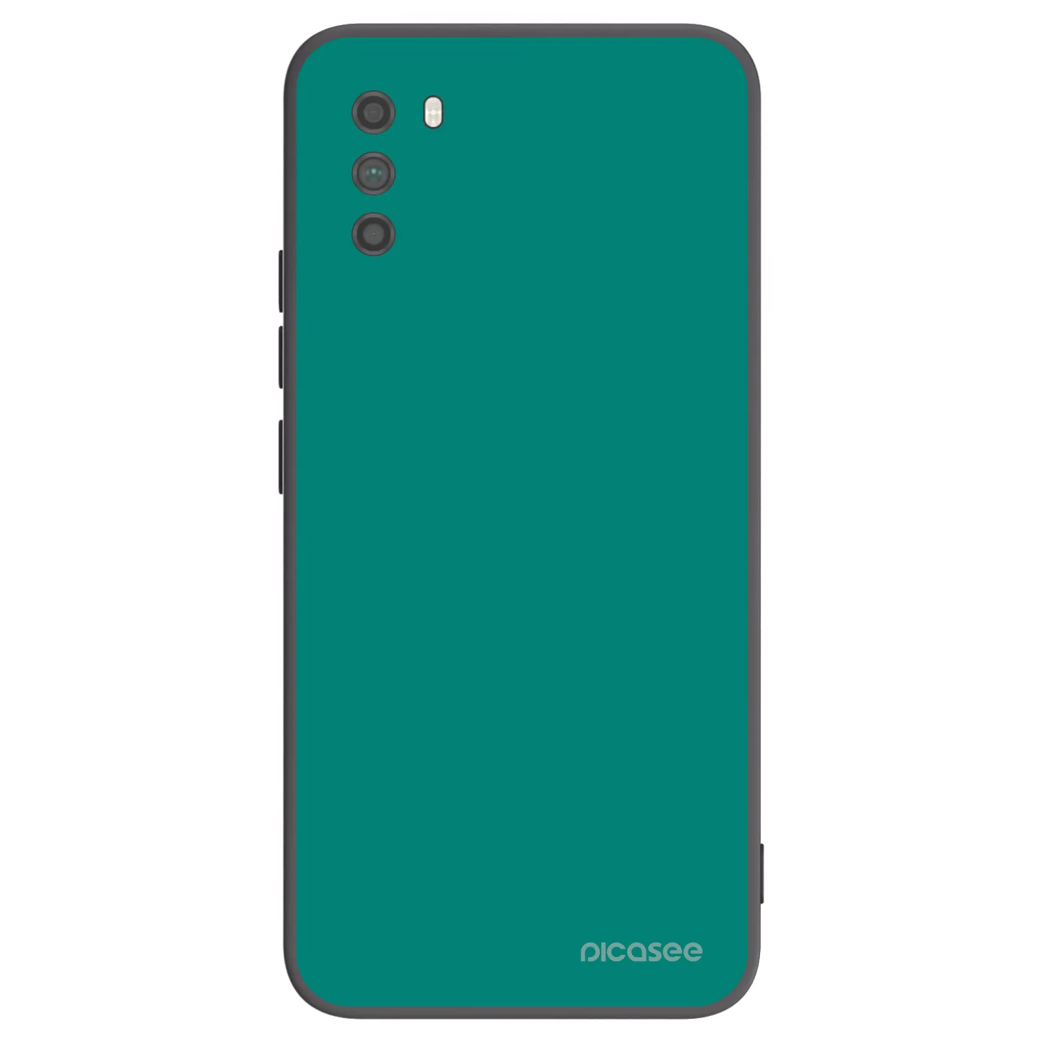 Picasee Xiaomi Poco M3 Hülle - Schwarzes Silikon - Emerald Mist