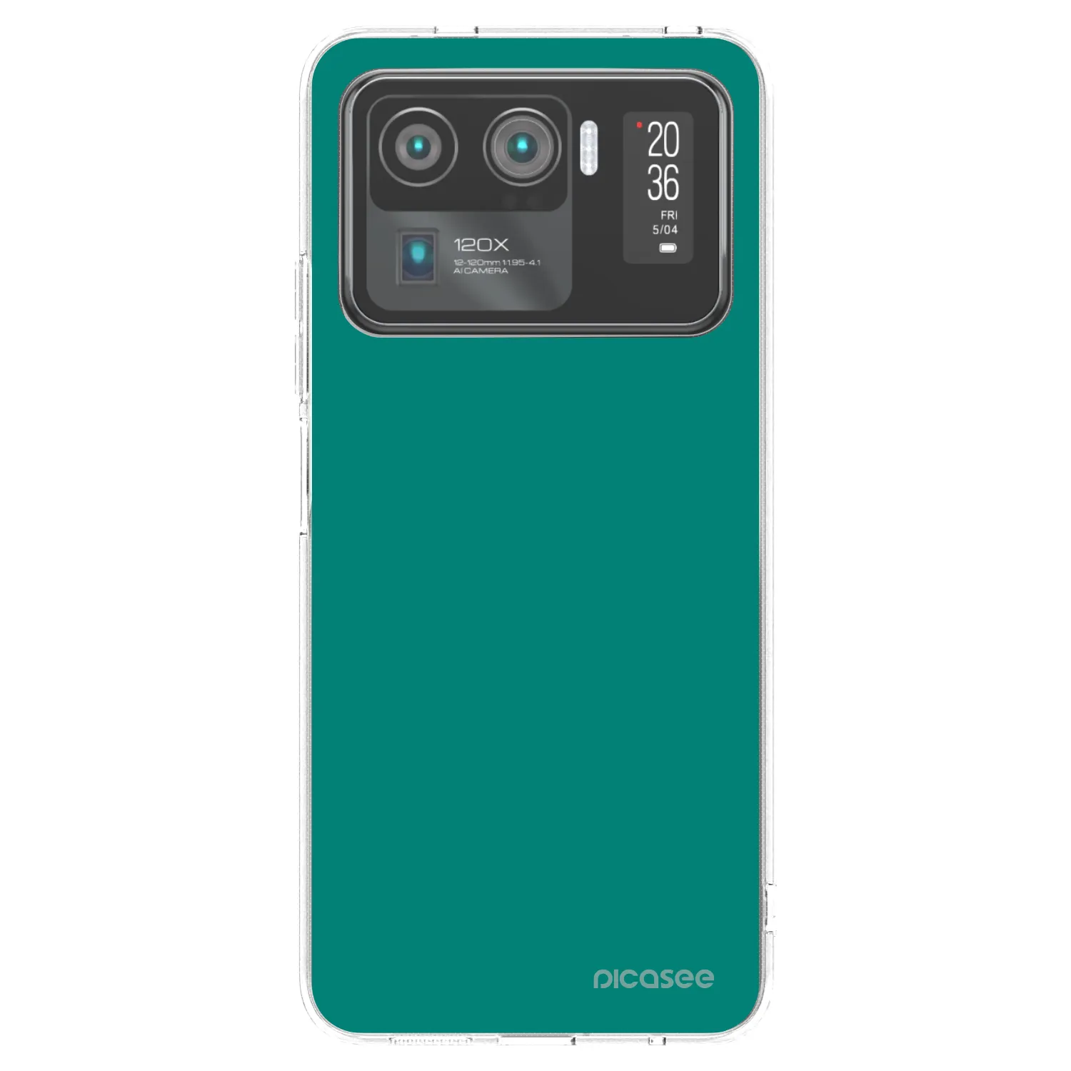 Picasee Xiaomi Mi 11 Ultra Hülle - Transparentes Silikon - Emerald Mist