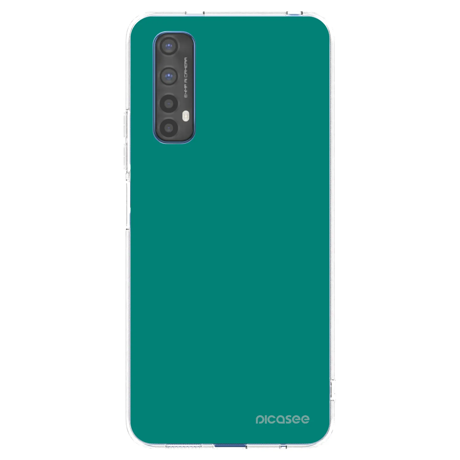 Picasee Realme 7 Hülle - Transparentes Silikon - Emerald Mist