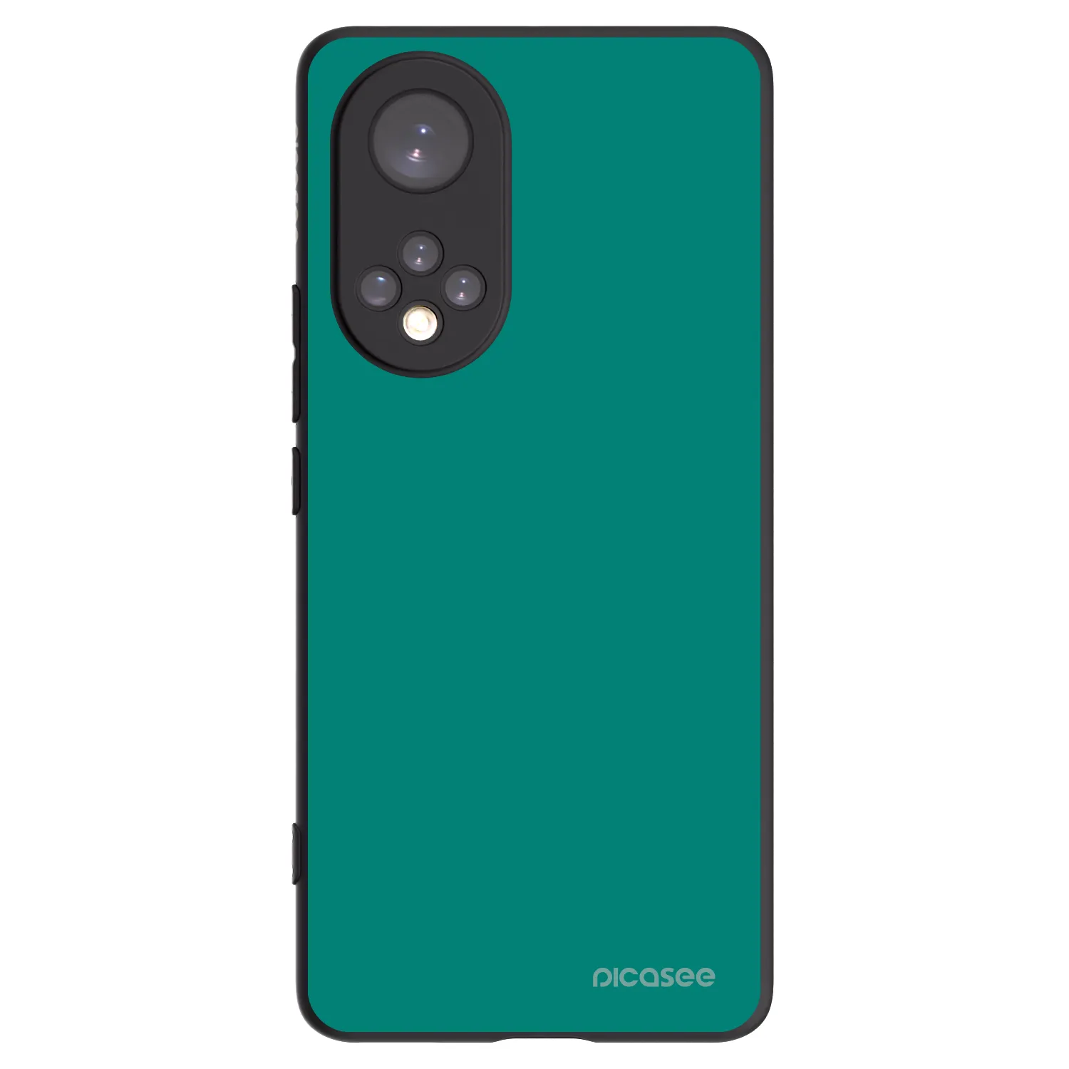 Picasee Honor 50 5G Hülle - Schwarzes Silikon - Emerald Mist