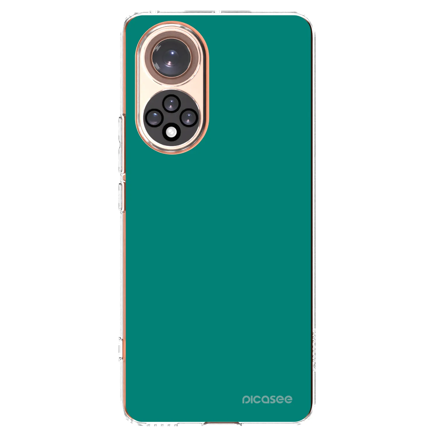 Picasee Honor 50 5G Hülle - Transparentes Silikon - Emerald Mist