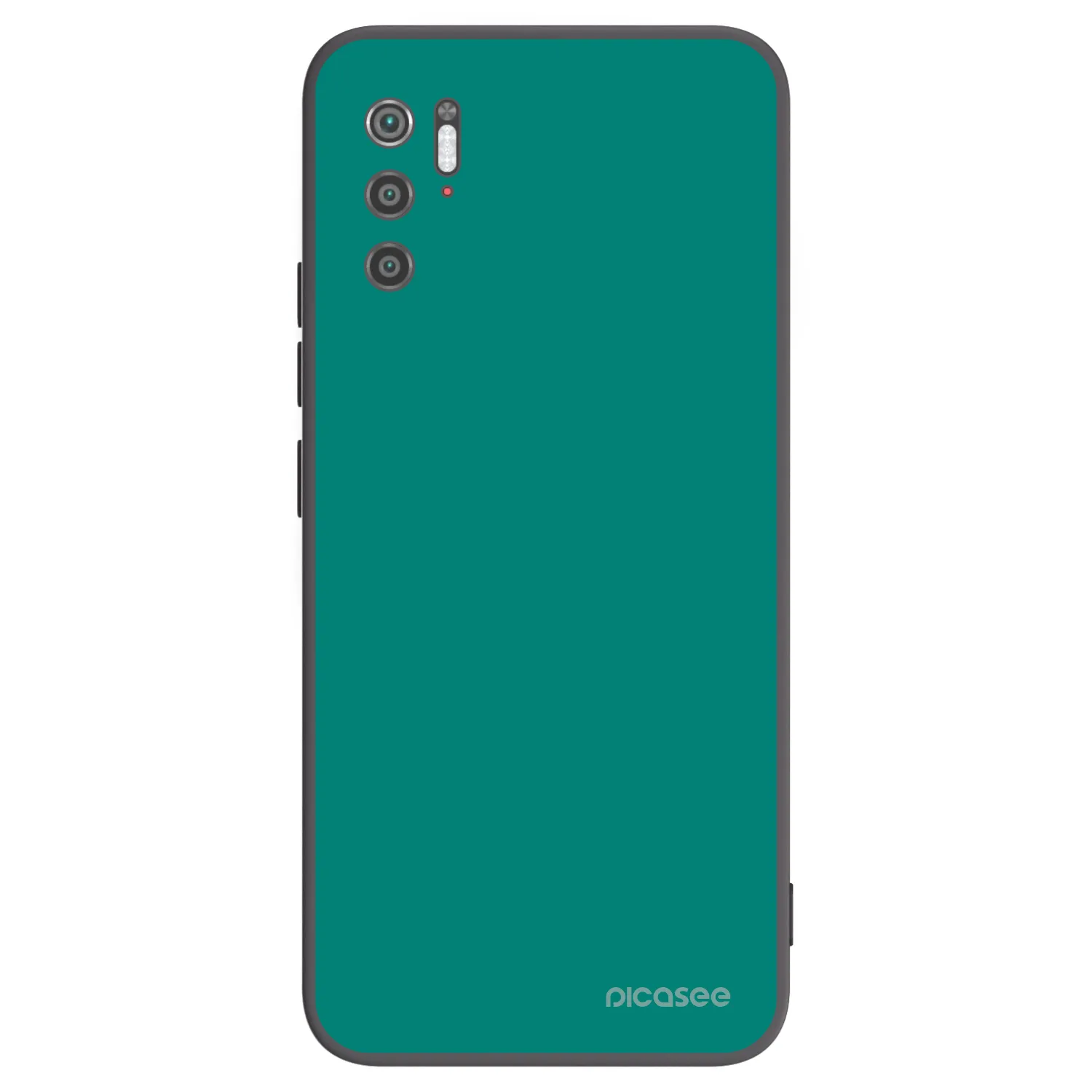 Picasee Xiaomi Poco M3 Pro 5G Hülle - Schwarzes Silikon - Emerald Mist