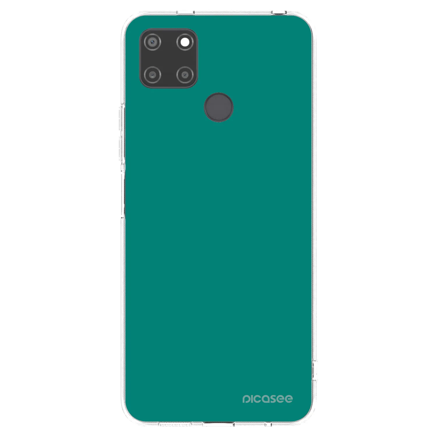 Picasee Realme C21Y Hülle - Transparentes Silikon - Emerald Mist