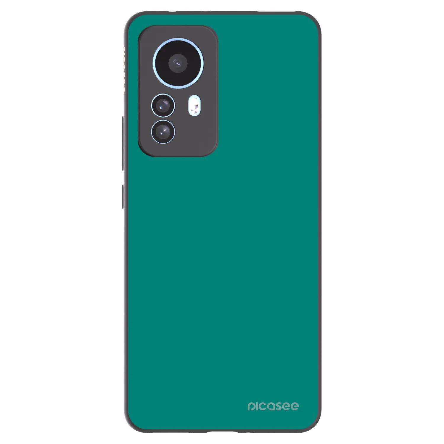Picasee Xiaomi 12T Pro Hülle - Schwarzes Silikon - Emerald Mist