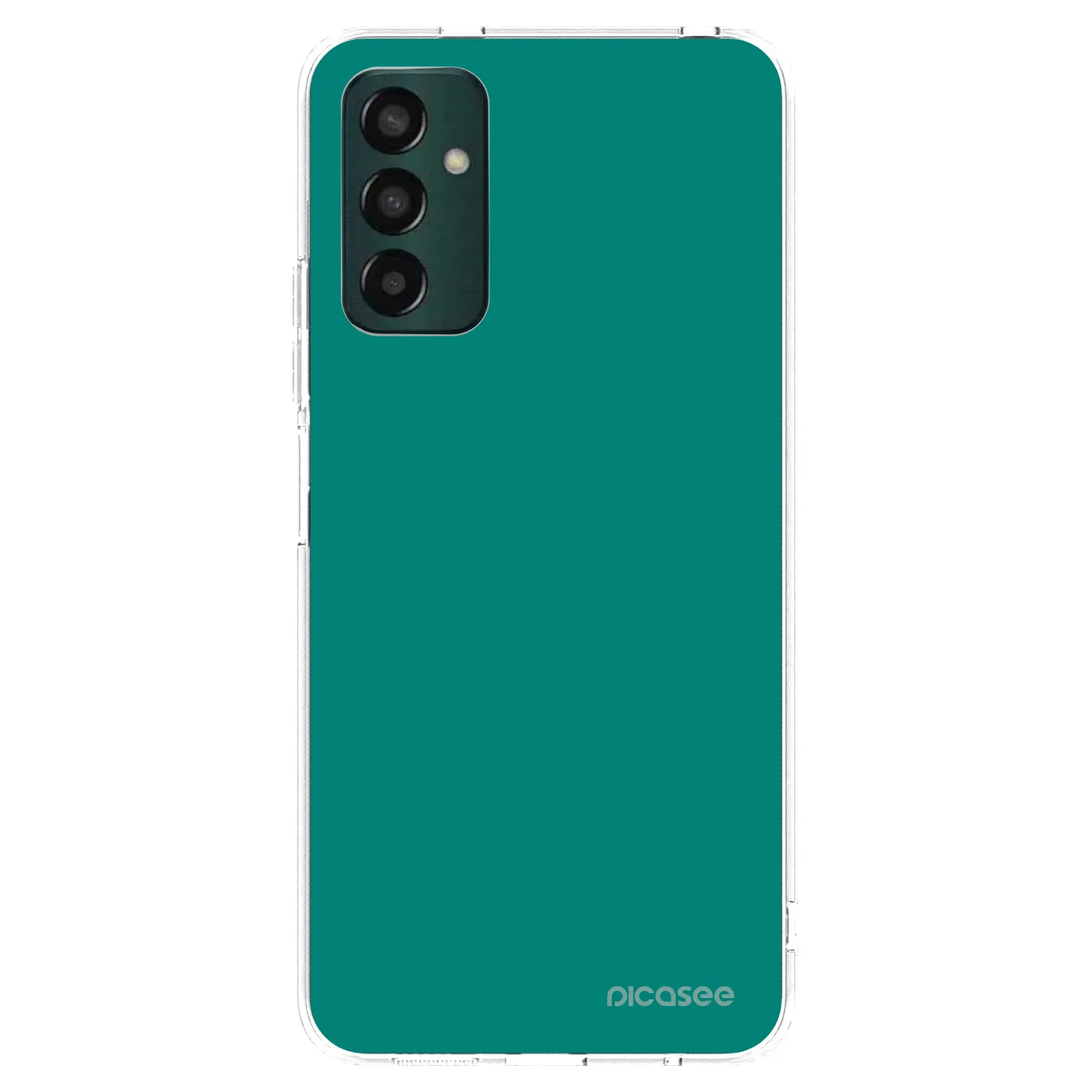 Picasee Samsung Galaxy M23 5G Hülle - Transparentes Silikon - Emerald Mist