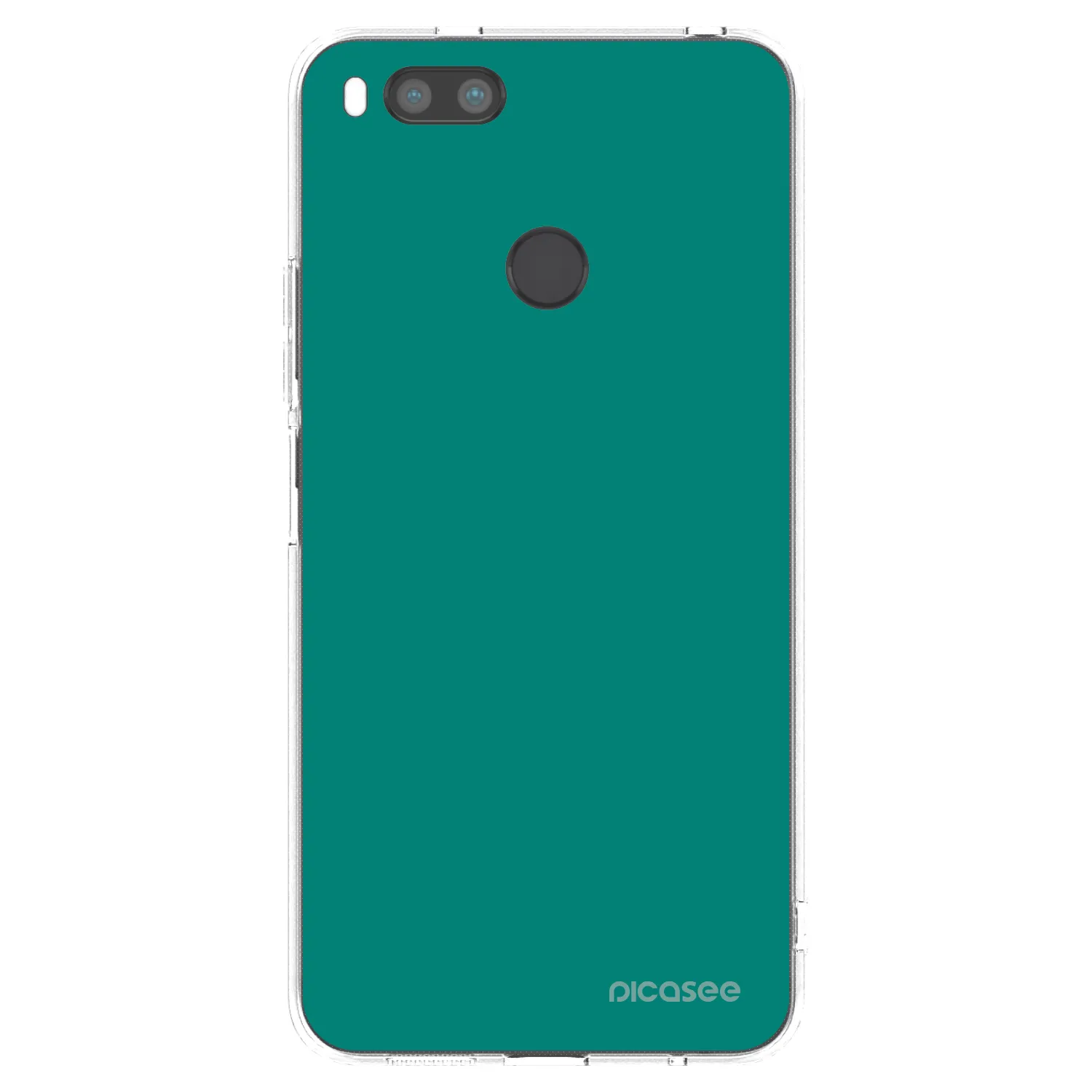 Picasee Xiaomi Redmi A1 Hülle - Transparentes Silikon - Emerald Mist