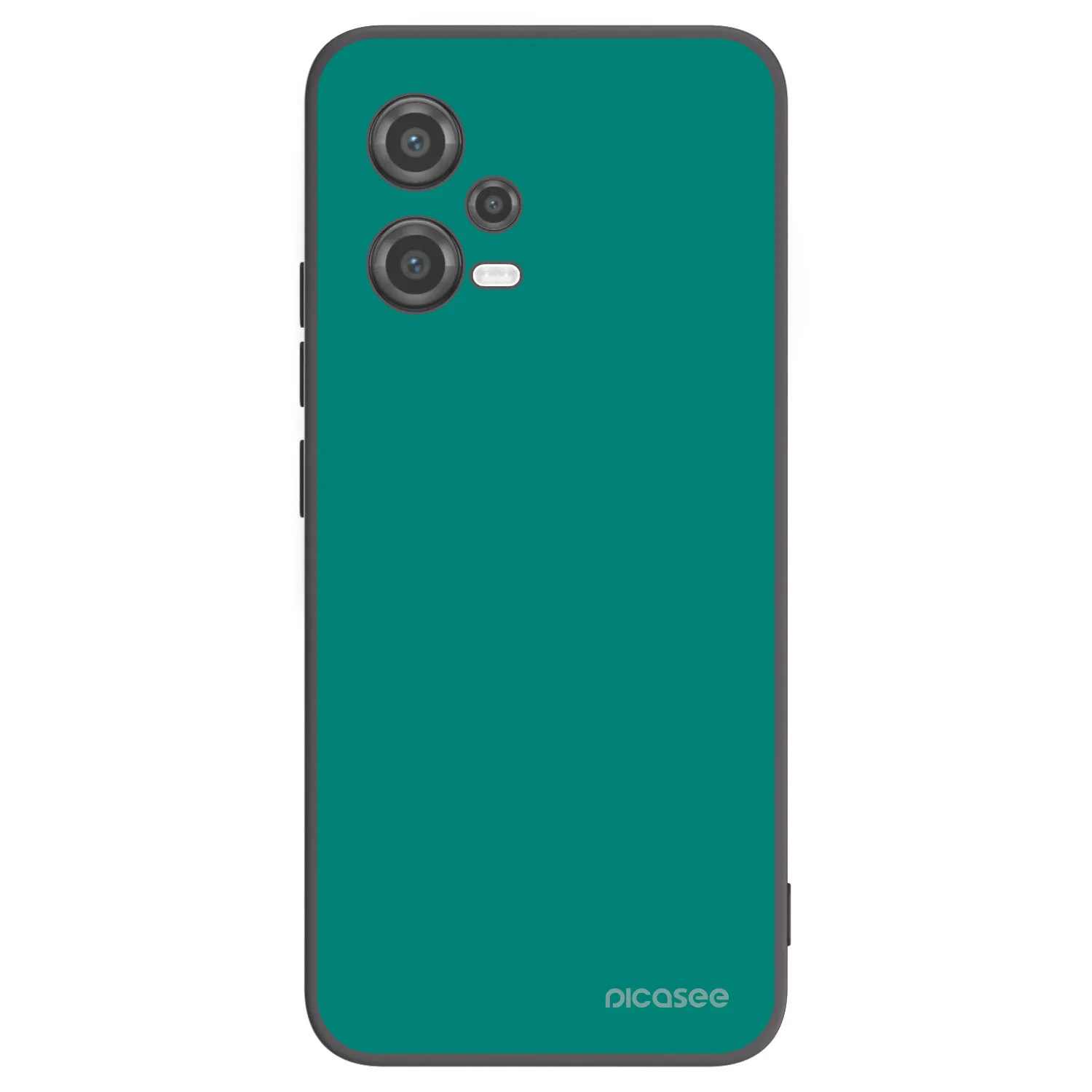Picasee Xiaomi Poco X5 Hülle - Schwarzes Silikon - Emerald Mist