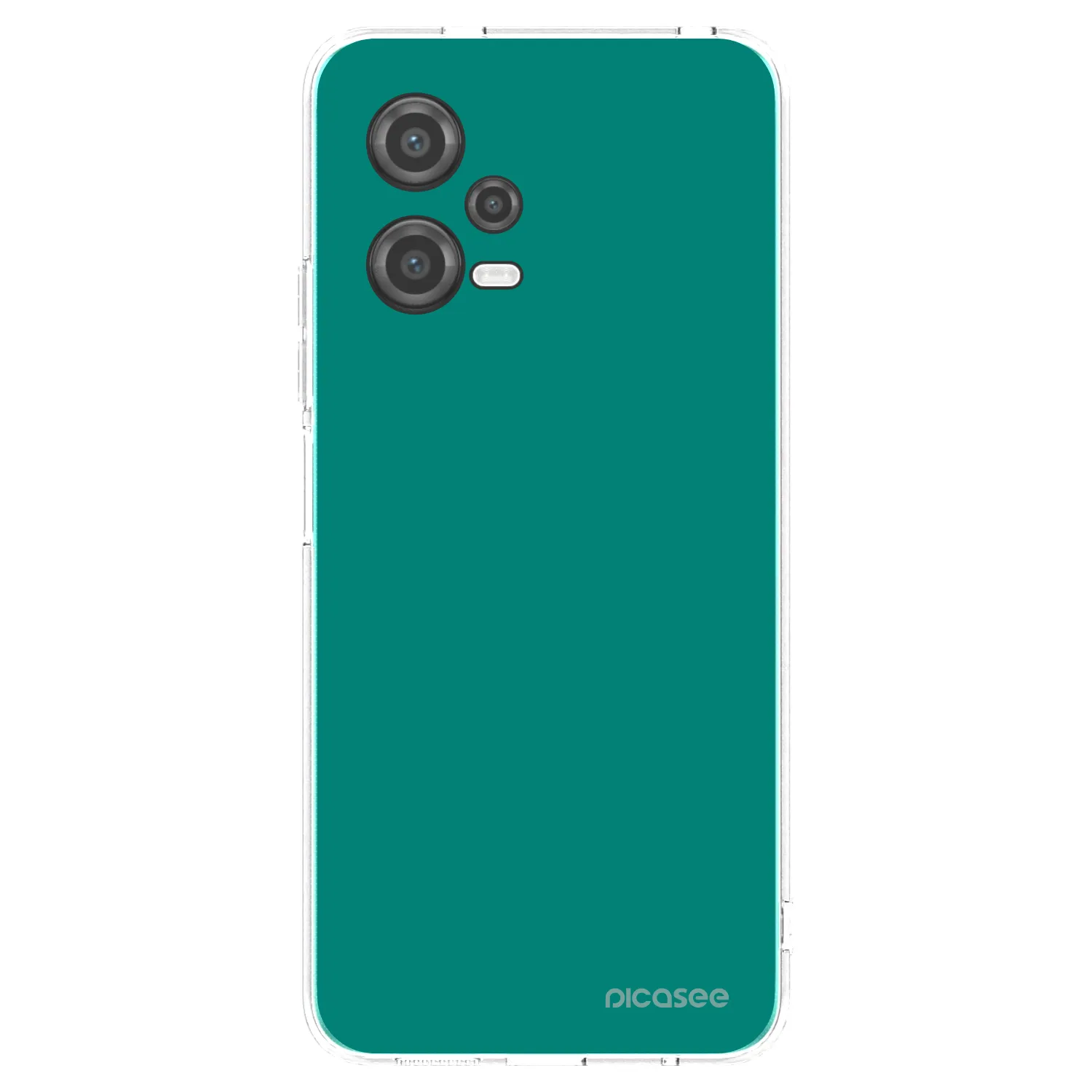 Picasee Xiaomi Poco X5 Hülle - Transparentes Silikon - Emerald Mist