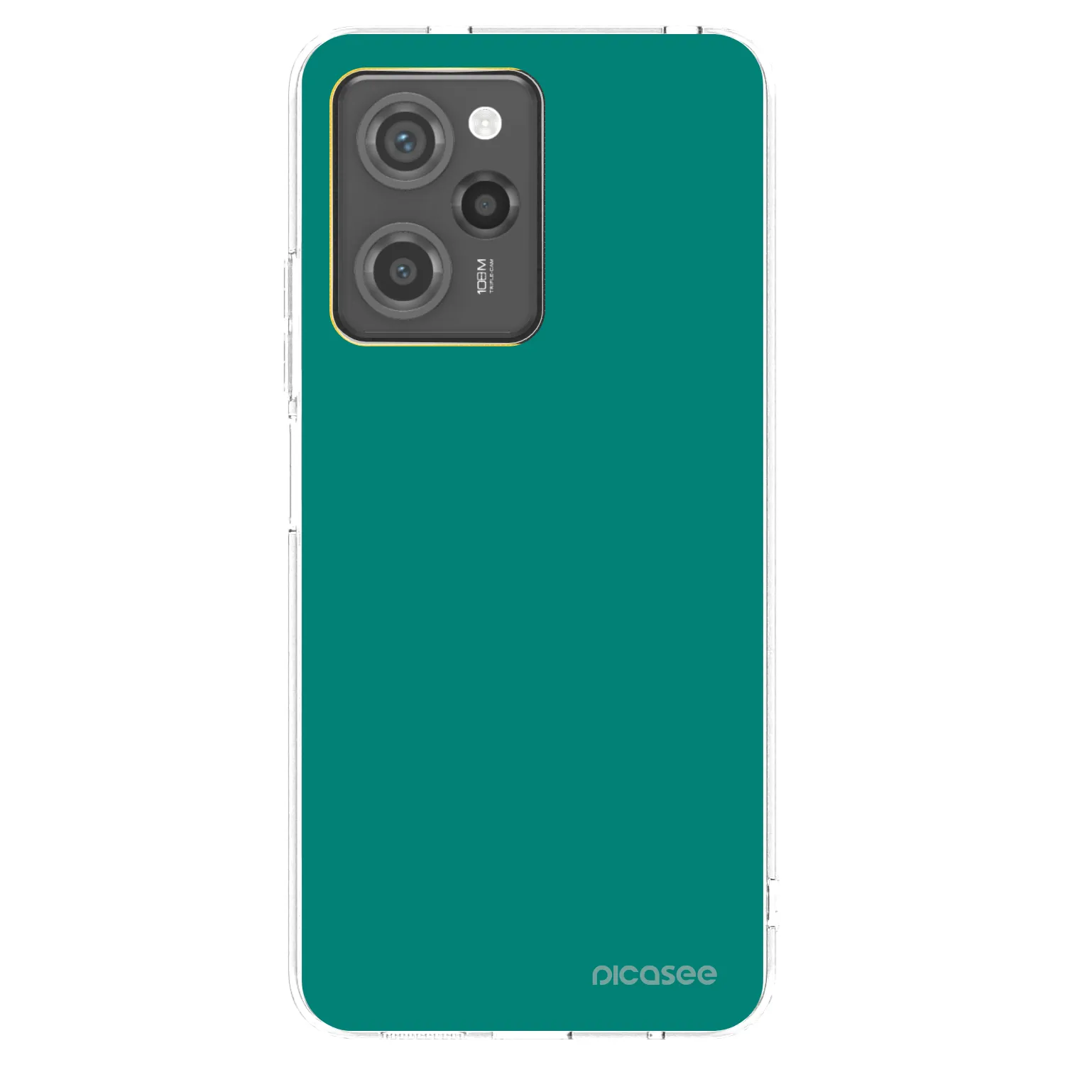 Picasee Xiaomi Poco X5 Pro Hülle - Transparentes Silikon - Emerald Mist