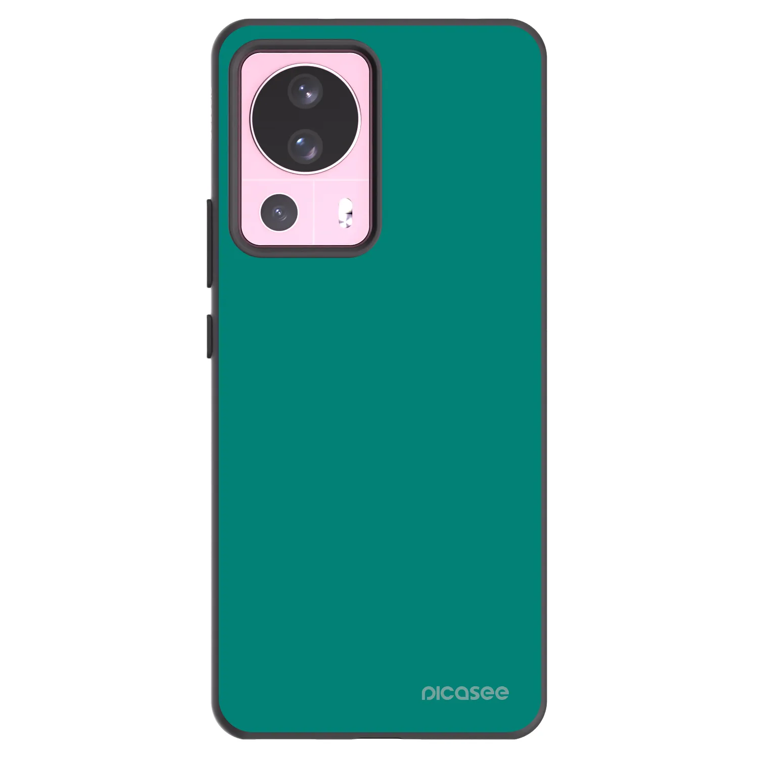 Picasee Xiaomi 13 Lite Hülle - Schwarzes Silikon - Emerald Mist
