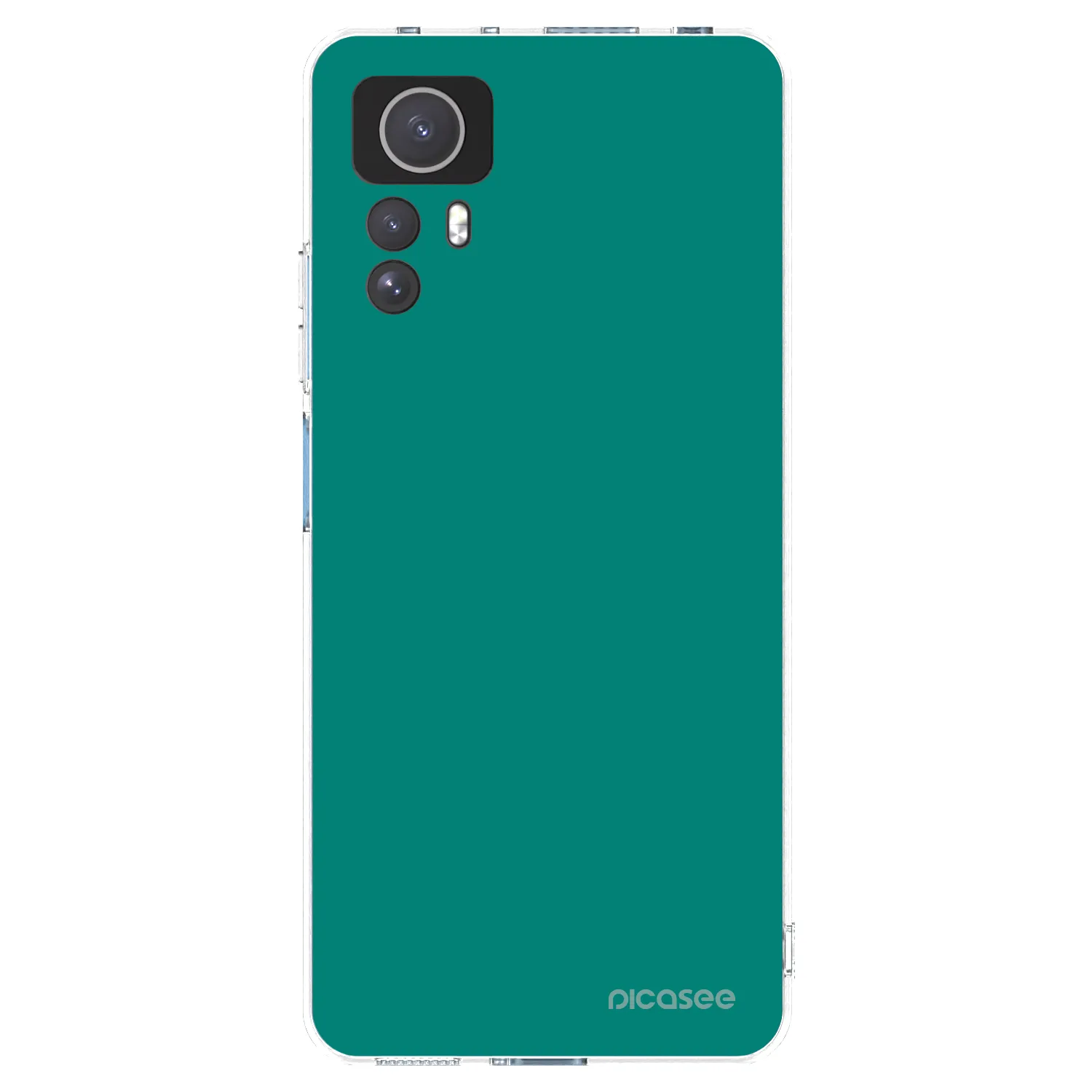 Picasee Xiaomi Redmi Note 12S Hülle - Transparentes Silikon - Emerald Mist