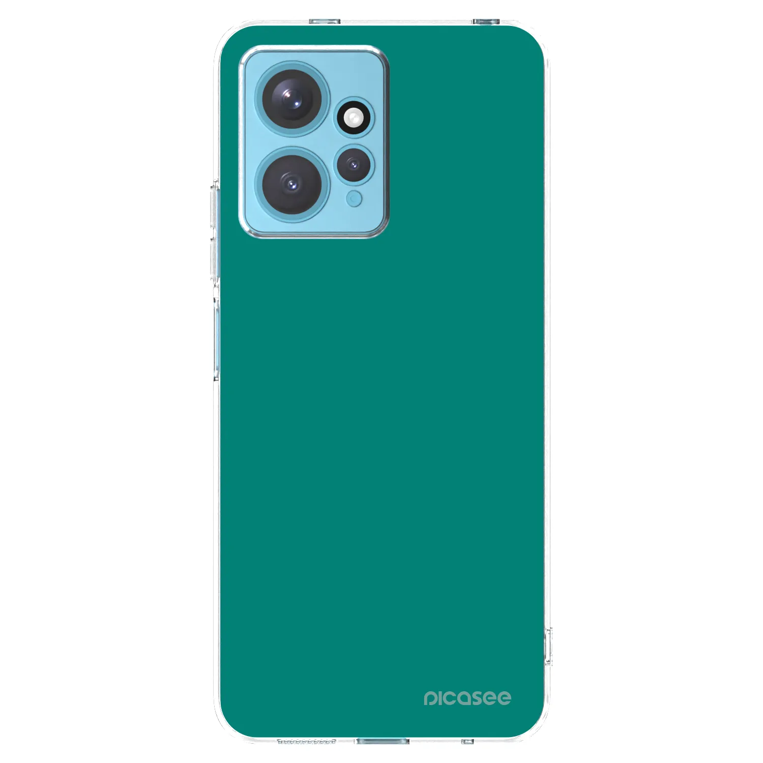 Picasee Xiaomi Redmi Note 12 4G Hülle - Transparentes Silikon - Emerald Mist