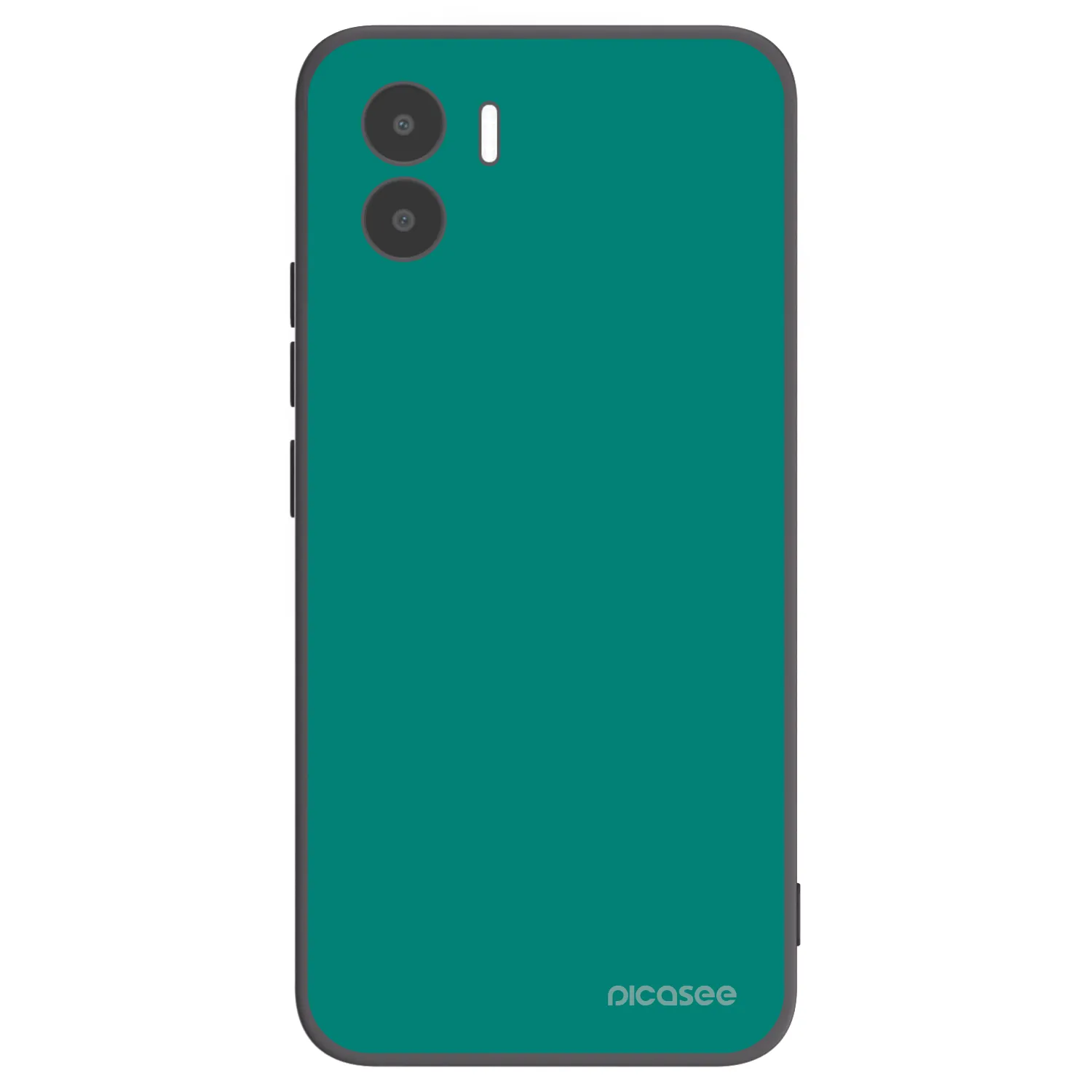 Picasee Xiaomi Redmi A2 Hülle - Schwarzes Silikon - Emerald Mist