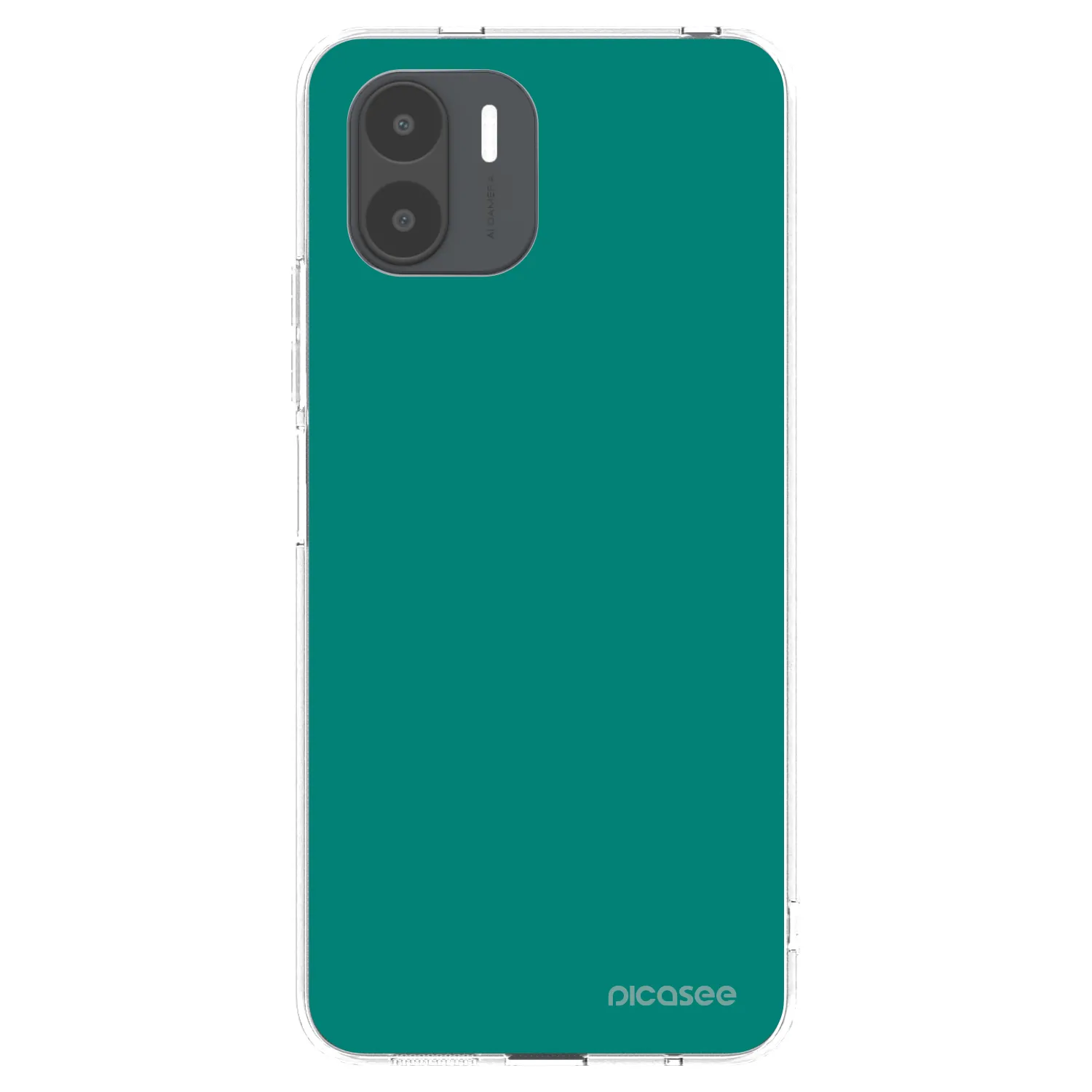 Picasee Xiaomi Redmi A2 Hülle - Transparentes Silikon - Emerald Mist