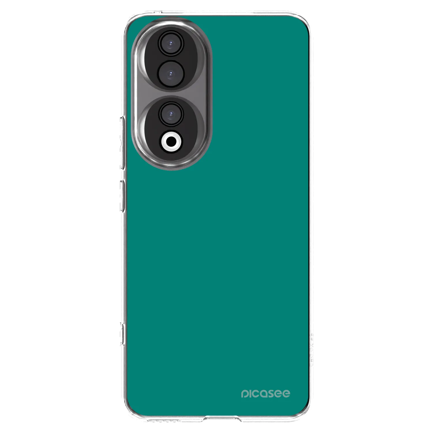 Picasee Honor 90 5G Hülle - Transparentes Silikon - Emerald Mist