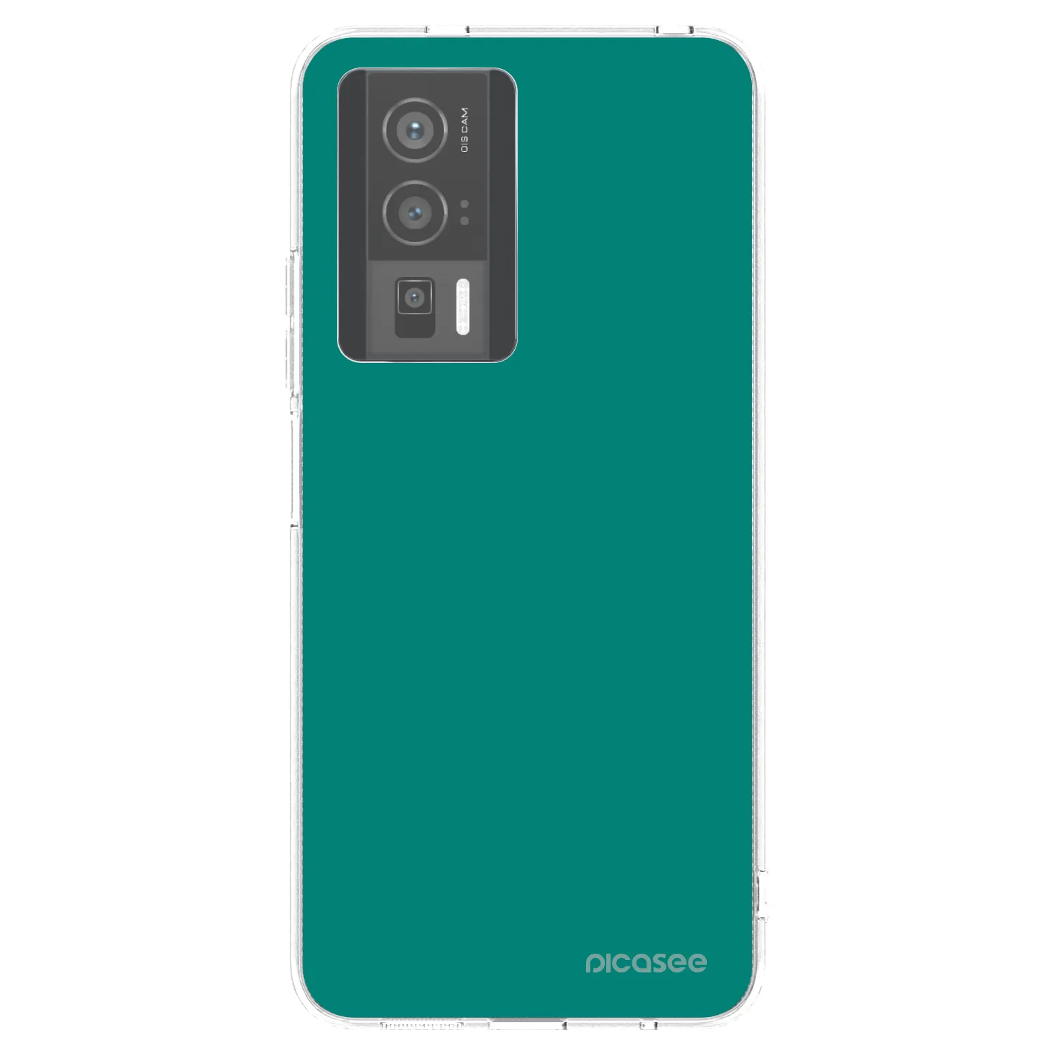 Picasee Xiaomi Poco F5 Pro 5G Hülle - Transparentes Silikon - Emerald Mist