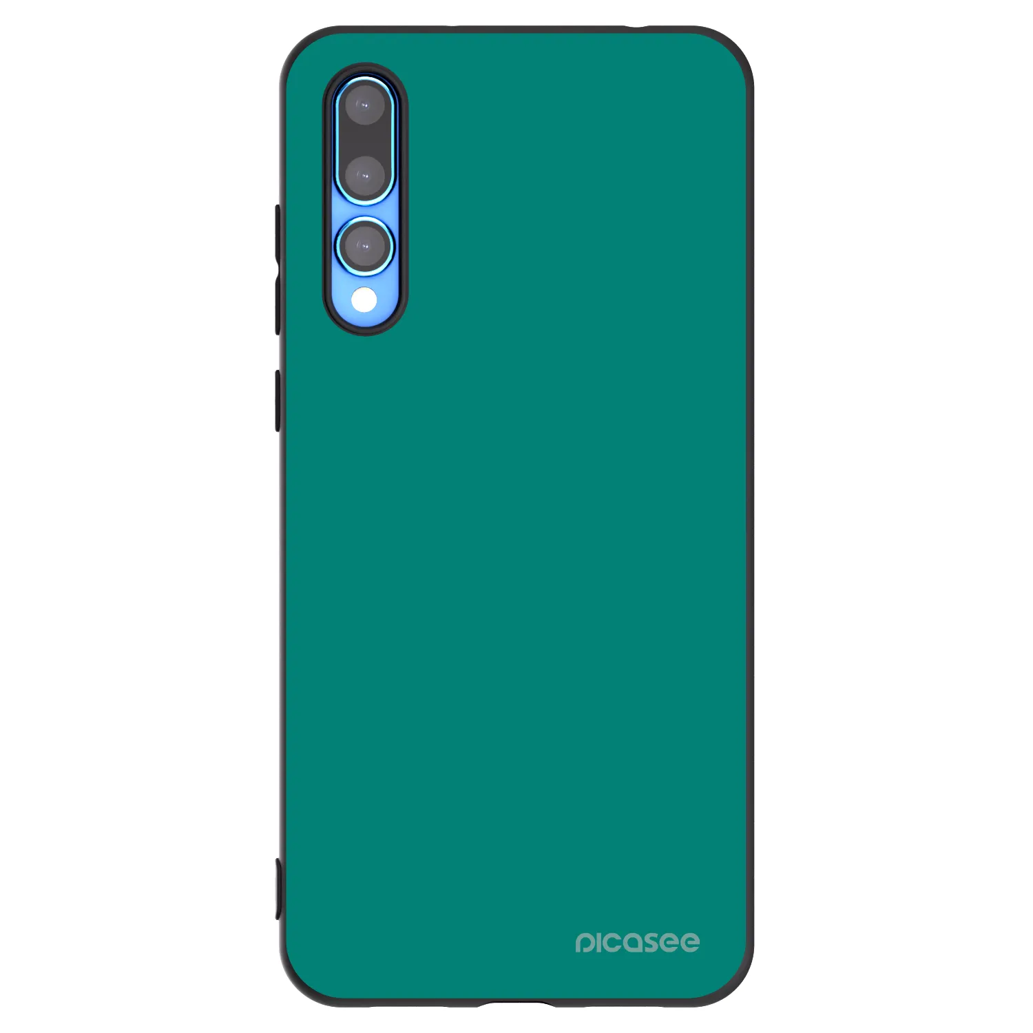 Picasee Huawei P20 Pro Hülle - Schwarzes Silikon - Emerald Mist