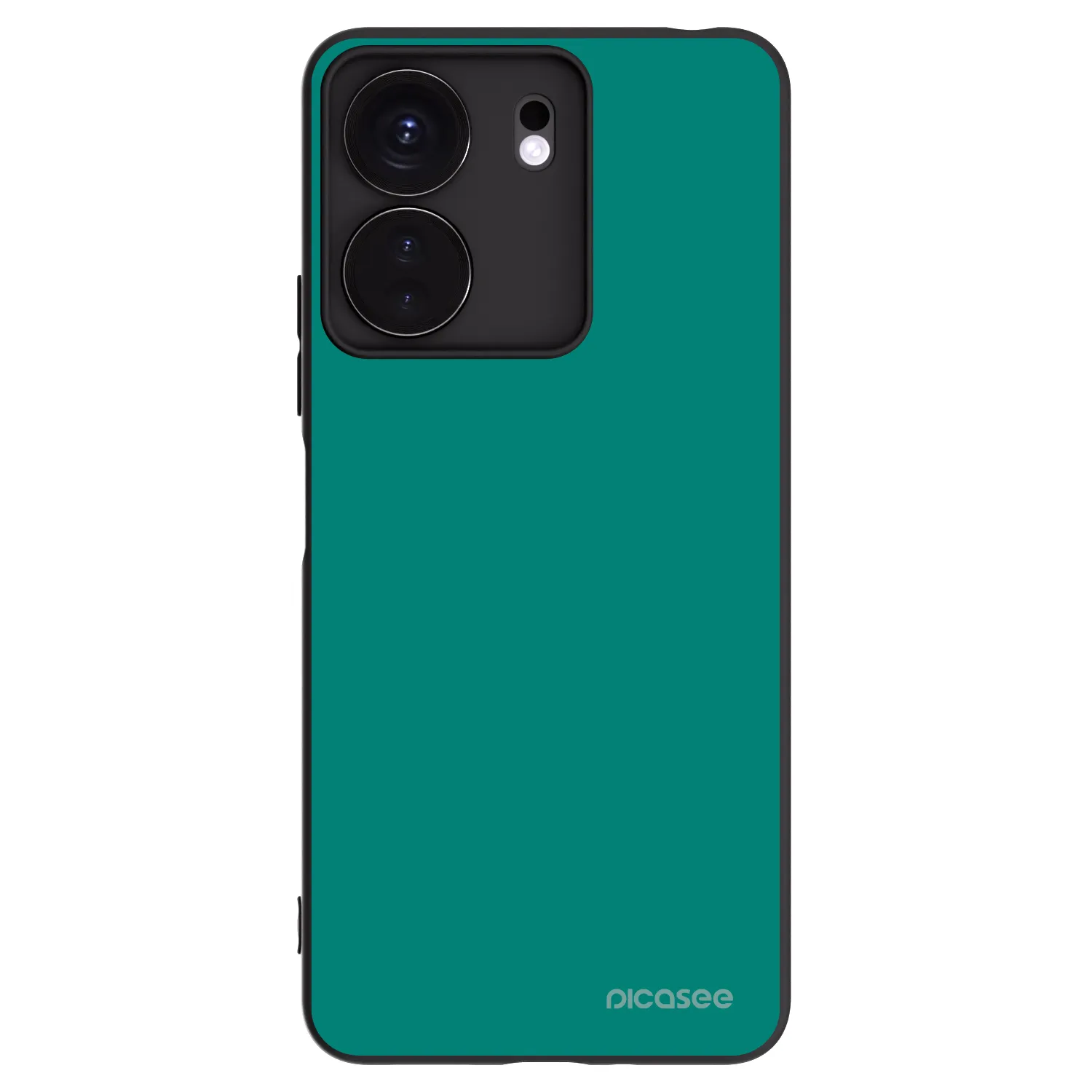 Picasee Xiaomi Redmi 13C 4G Hülle - Schwarzes Silikon - Emerald Mist