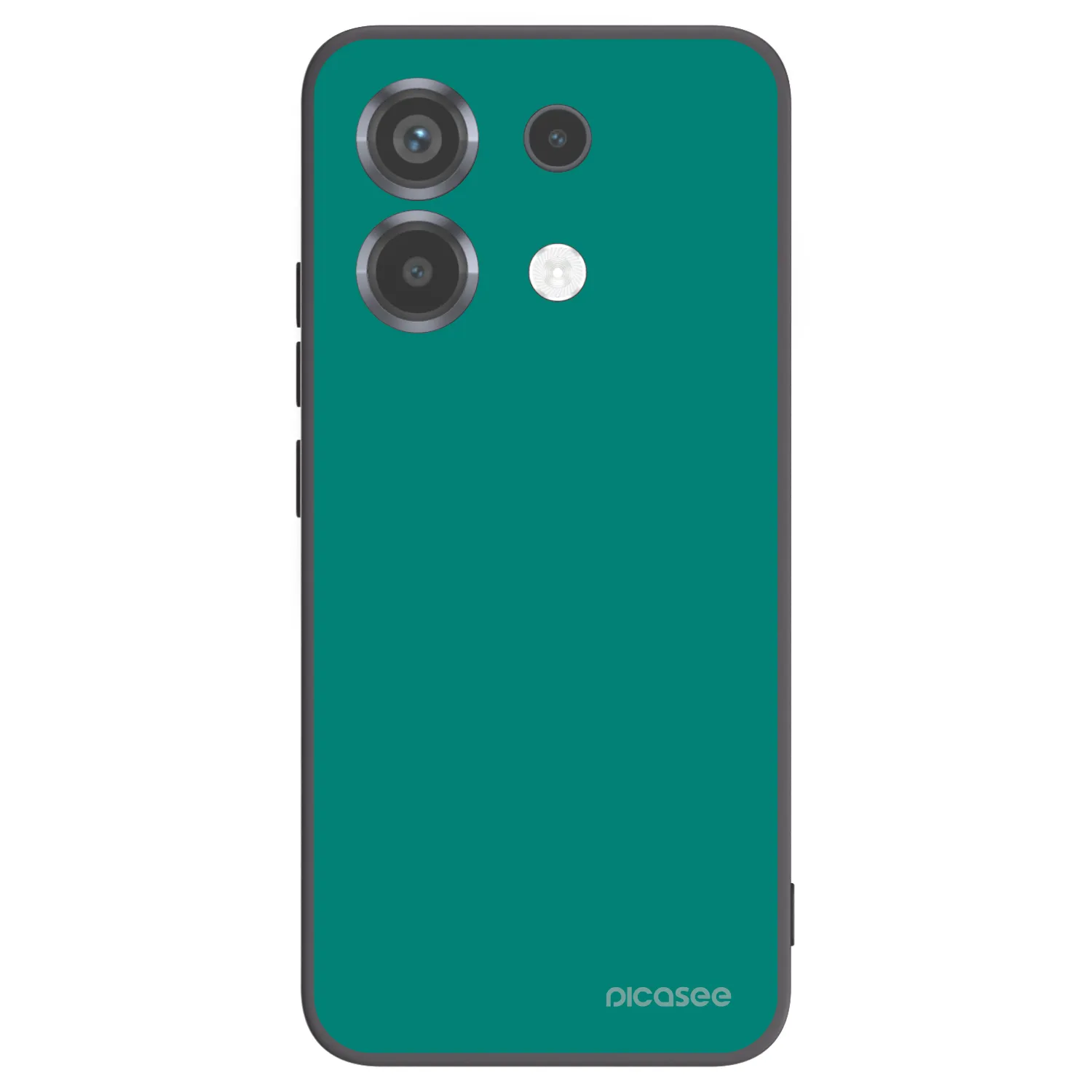 Picasee Xiaomi Poco X6 Hülle - Schwarzes Silikon - Emerald Mist