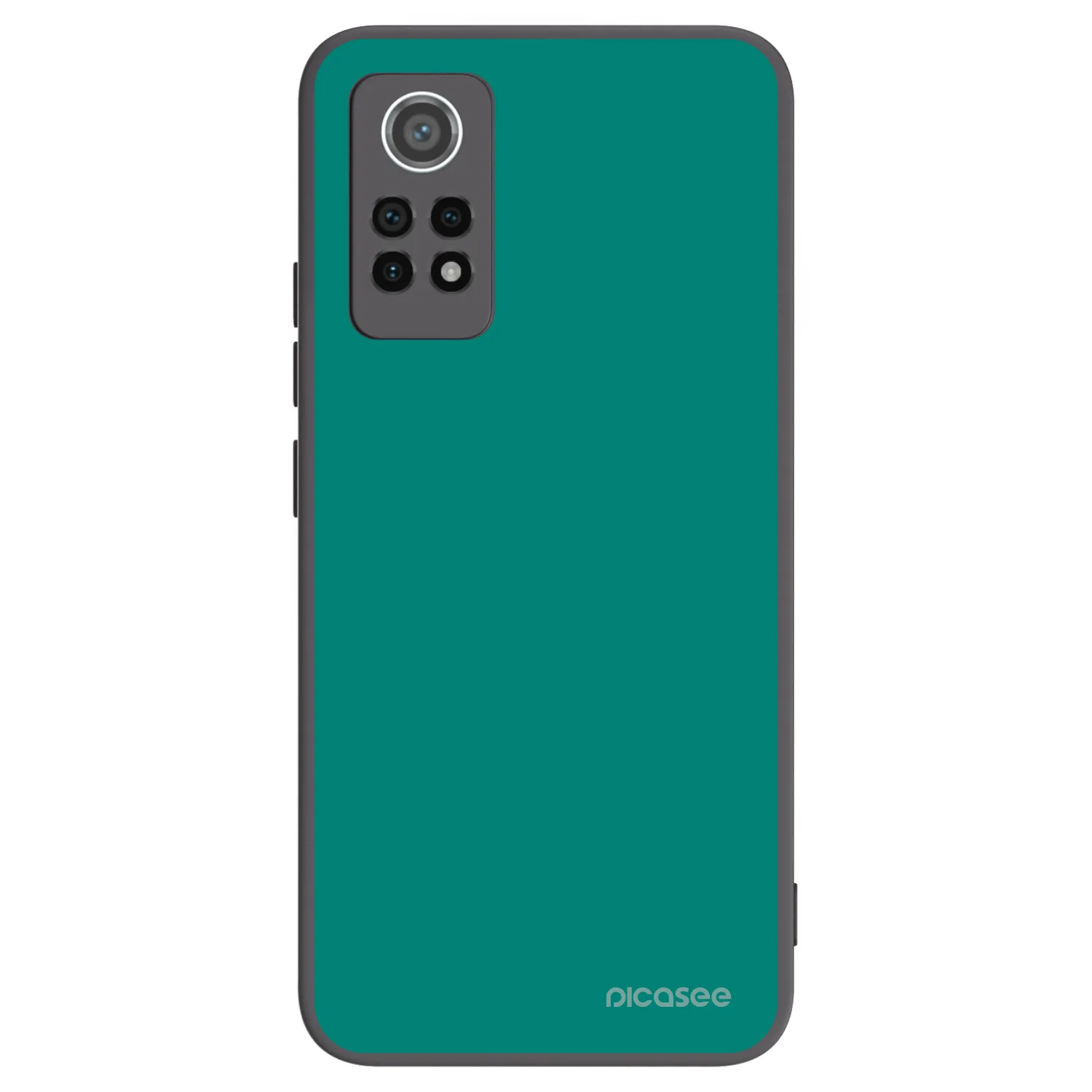 Picasee Xiaomi Redmi Note 12 Pro 4G Hülle - Schwarzes Silikon - Emerald Mist