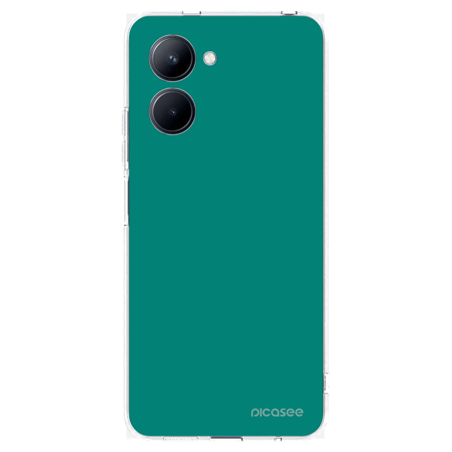 Picasee Realme C33 (2023) Hülle - Transparentes Silikon - Emerald Mist