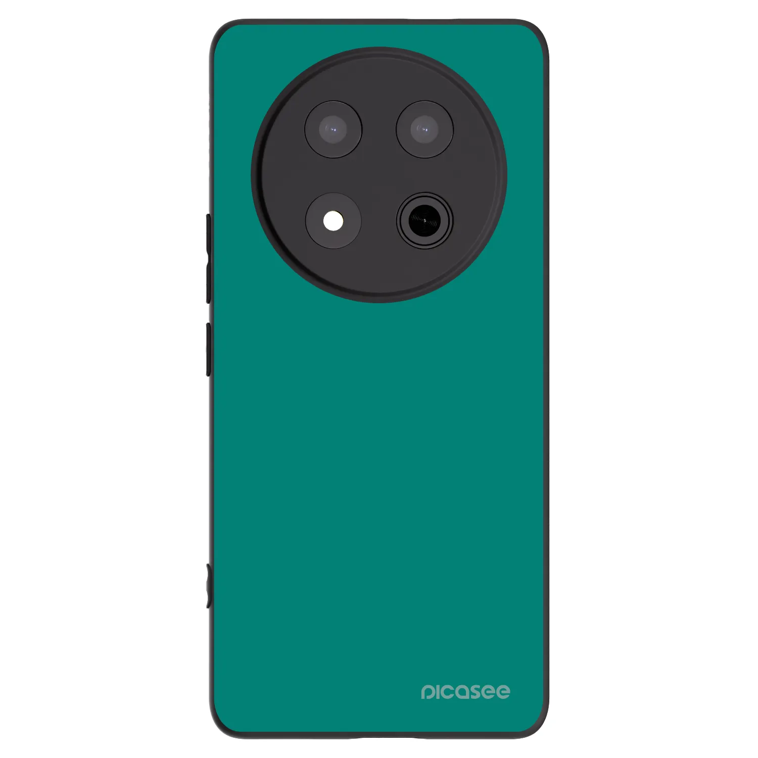 Picasee Honor Magic7 Lite 5G Hülle - Schwarzes Silikon - Emerald Mist