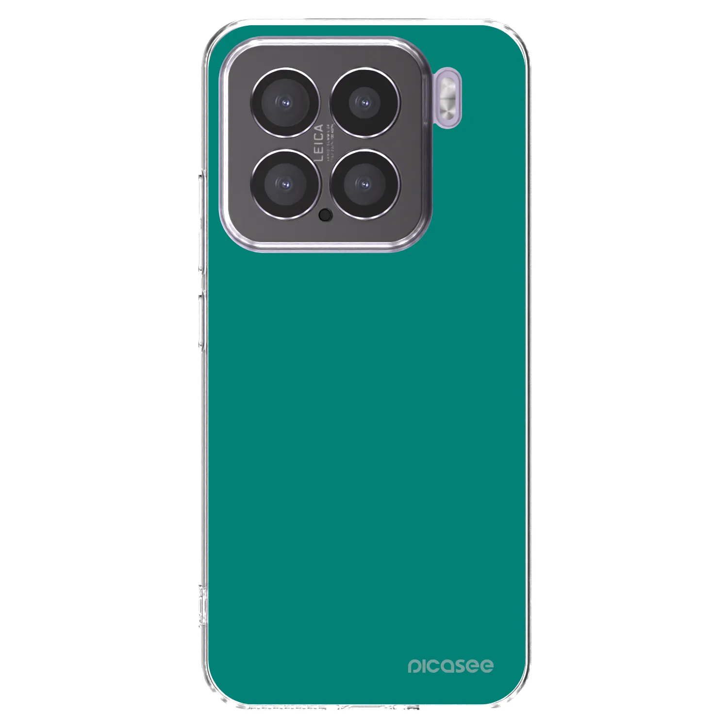 Picasee Xiaomi 15 Hülle - Transparentes Silikon - Emerald Mist