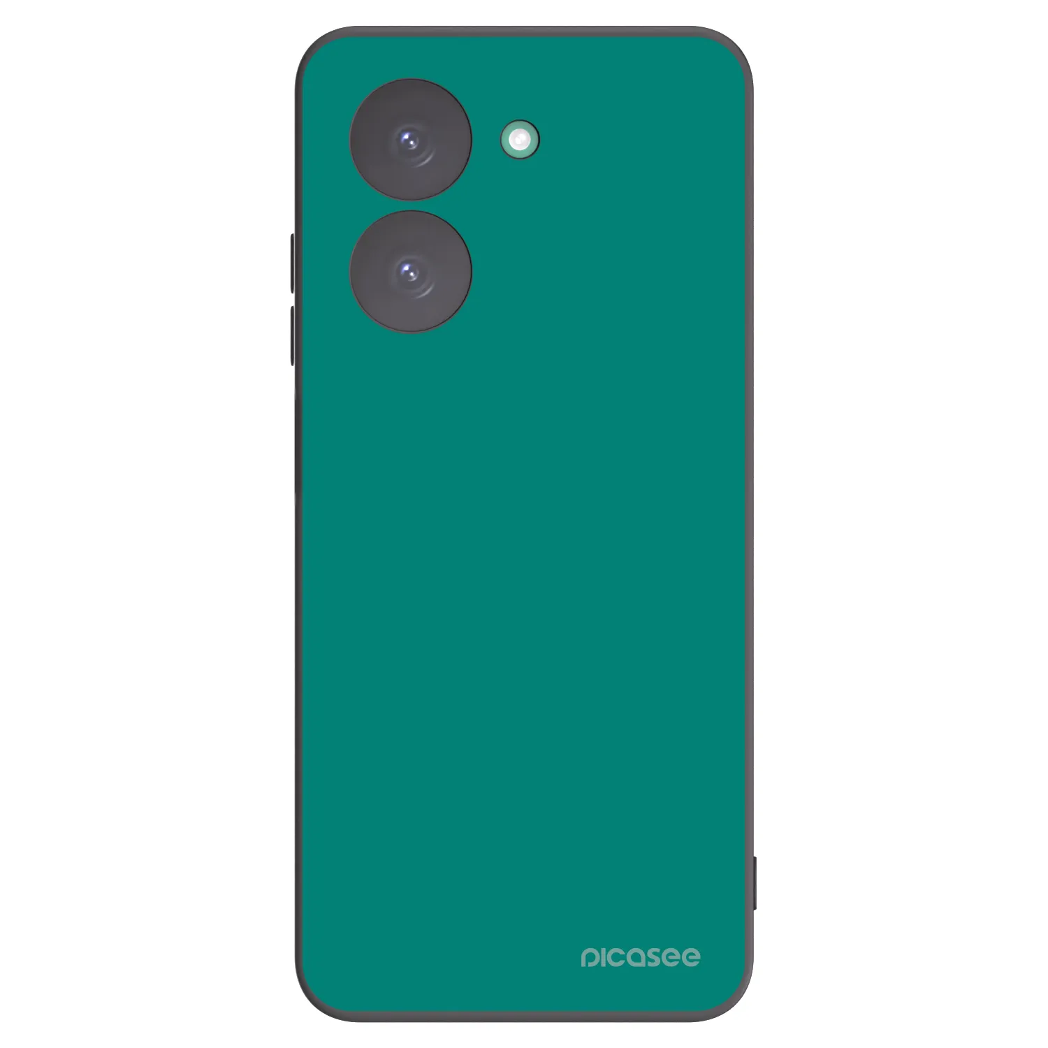 Picasee Xiaomi Redmi A5 Hülle - Schwarzes Silikon - Emerald Mist