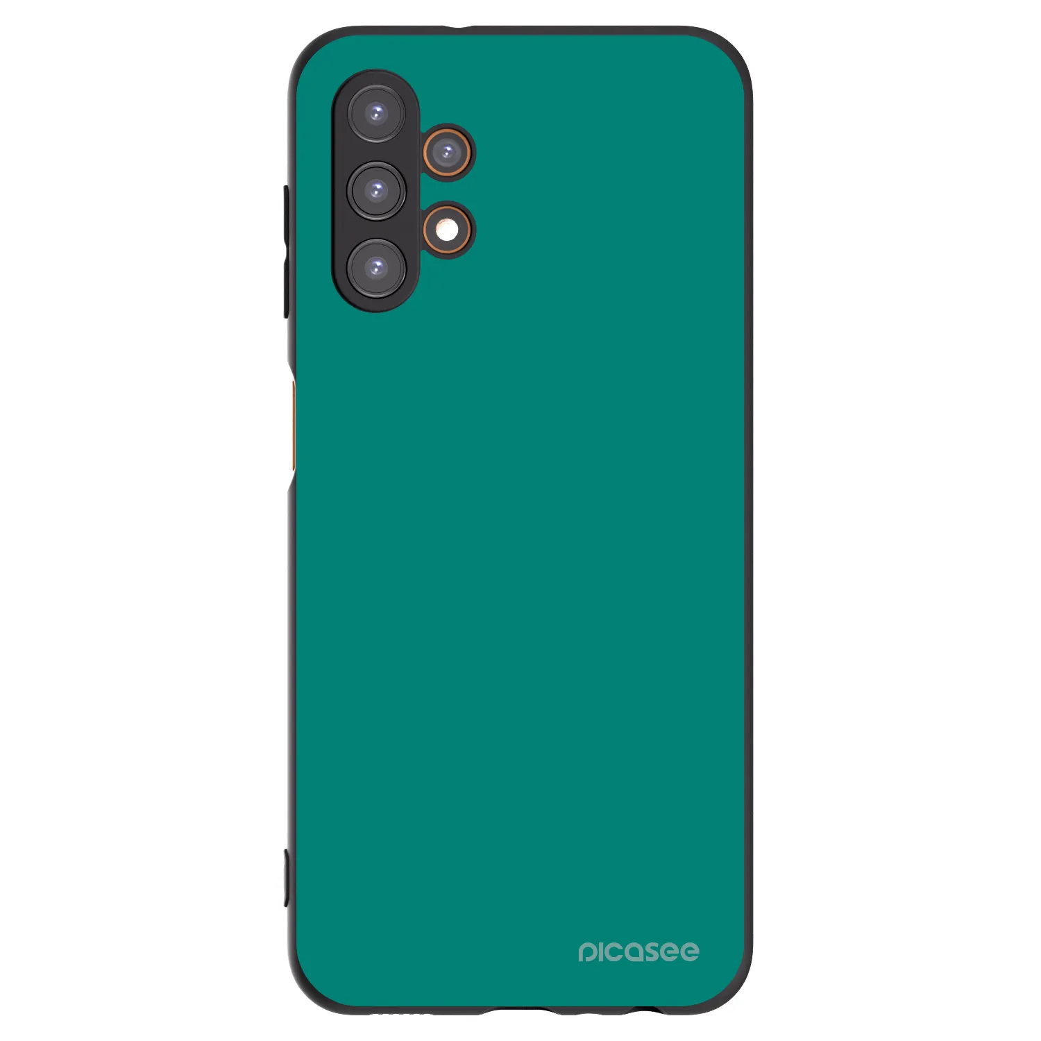 Picasee Samsung Galaxy A13 5G Hülle - Schwarzes Silikon - Emerald Mist