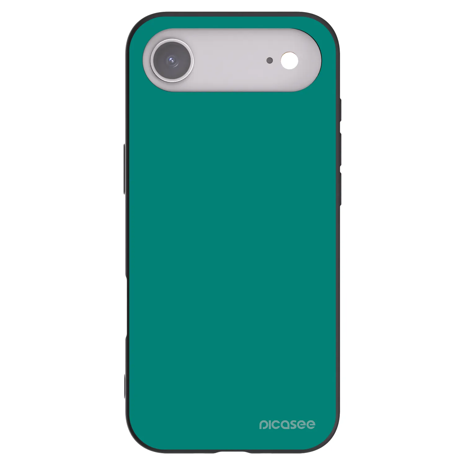 Picasee Apple iPhone Air Hülle - Schwarzes Silikon - Emerald Mist