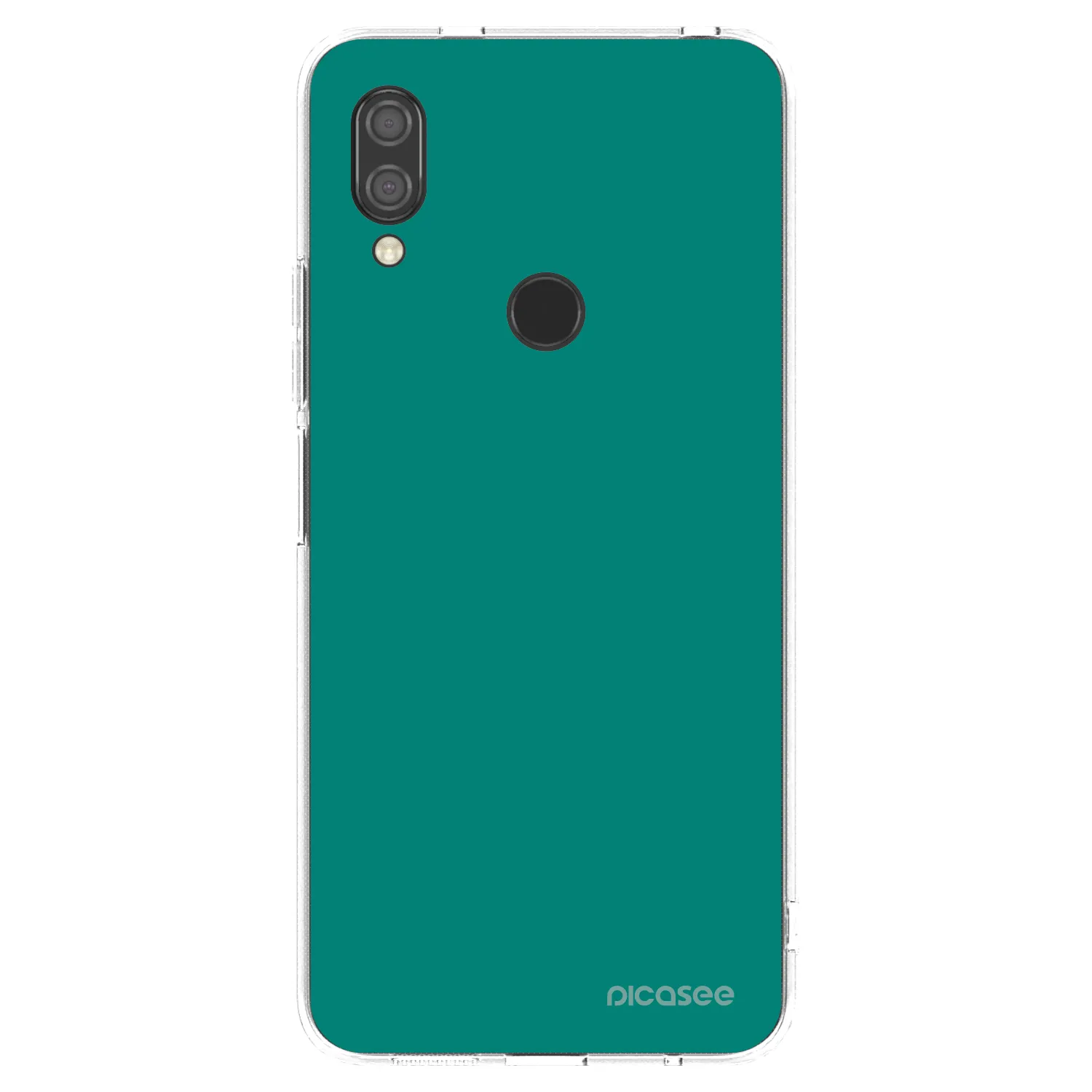 Picasee Xiaomi Redmi 7 Hülle - Transparentes Silikon - Emerald Mist