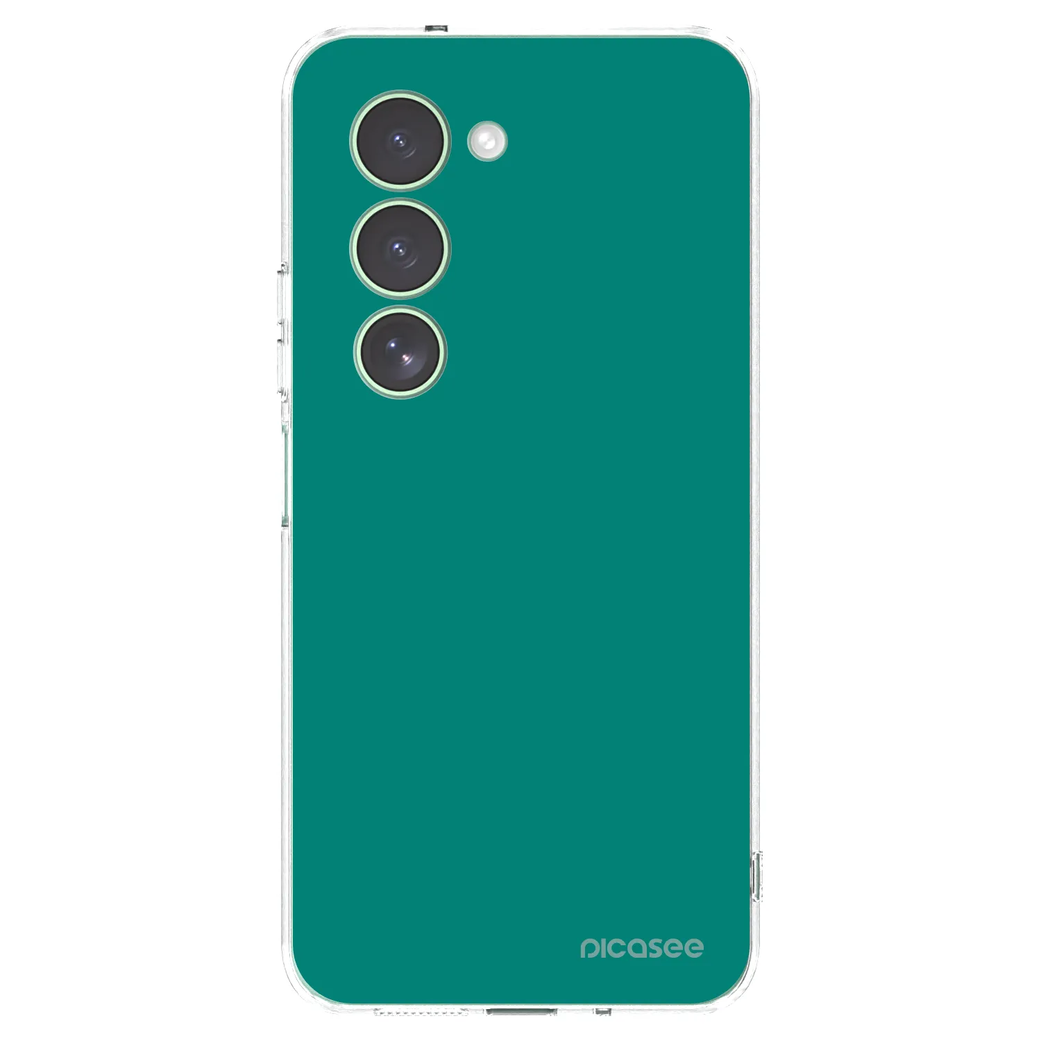 Picasee Xiaomi Redmi 15 5G Hülle - Transparentes Silikon - Emerald Mist