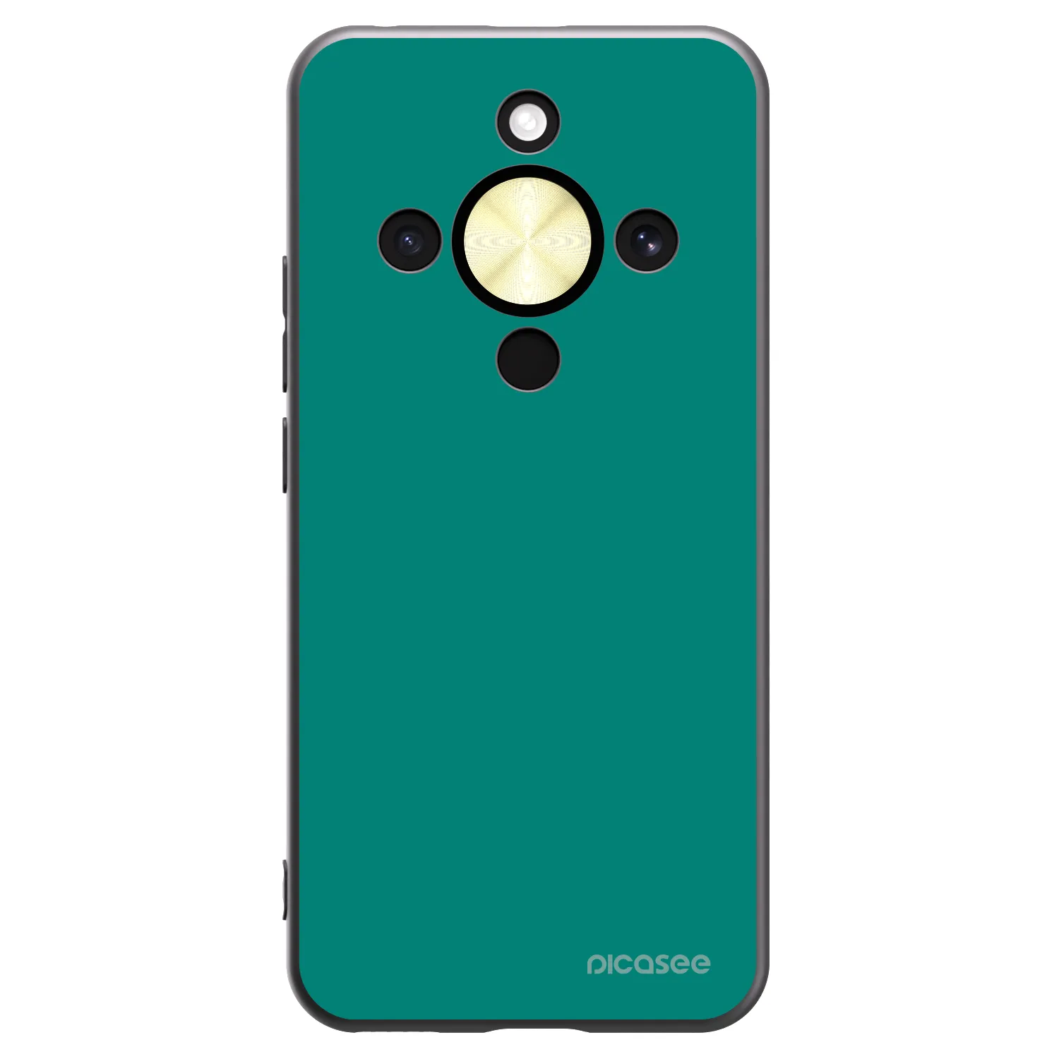 Picasee Honor Magic8 Lite 5G Hülle - Schwarzes Silikon - Emerald Mist